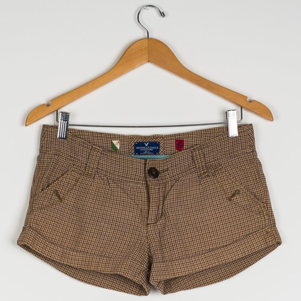 Women's Abercrombie & Fitch Houndstooth Shorts size 2